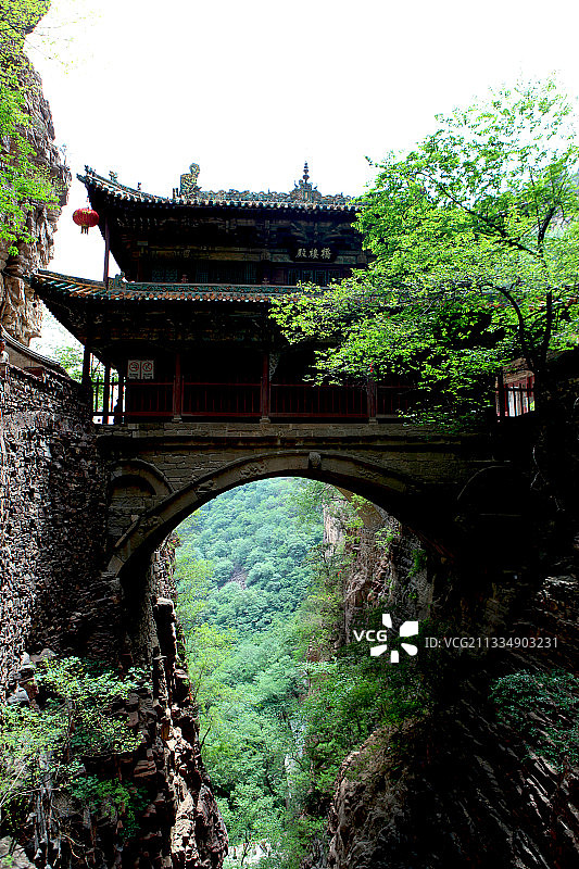 中国河北井陉苍岩山风光图片素材