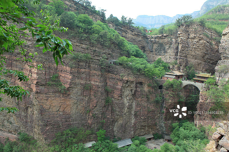 中国河北井陉苍岩山风光图片素材