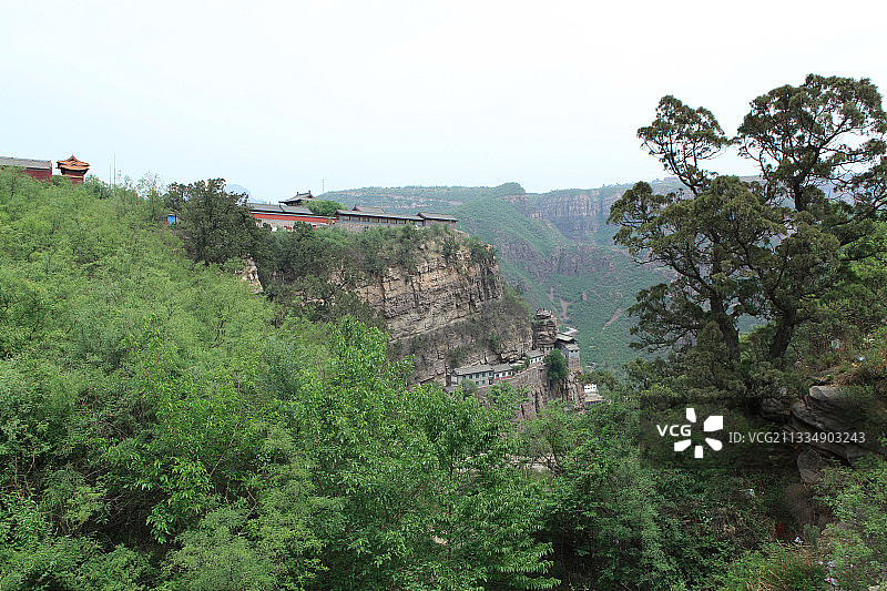 中国河北井陉苍岩山风光图片素材