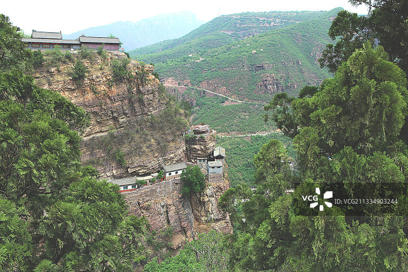 中国河北井陉苍岩山风光图片素材