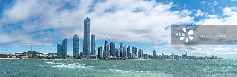 青岛城市风光海景图片素材
