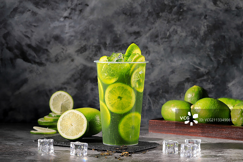 柠檬茶图片素材