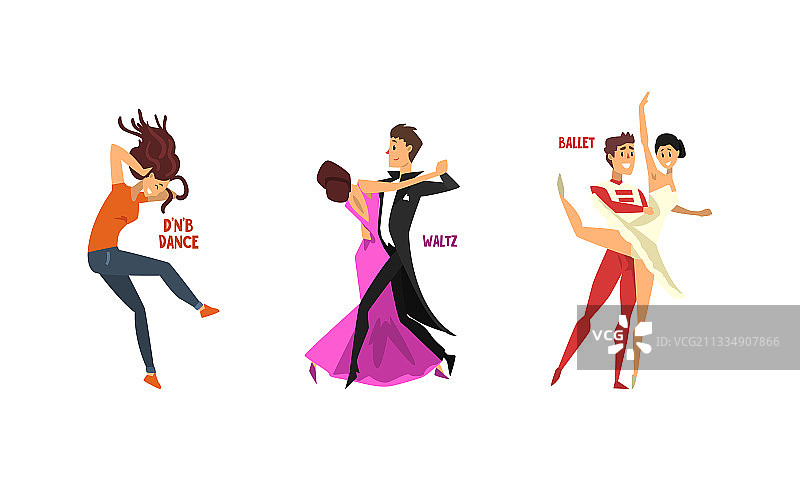 多种风格舞蹈专业人士合集图片素材