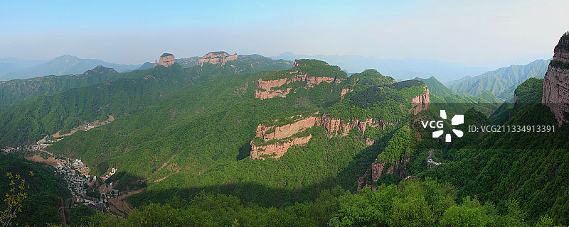 中国河北赞皇县嶂石岩景区风光图片素材