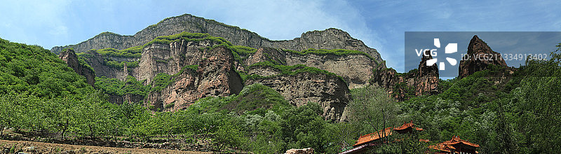 中国河北赞皇县嶂石岩景区风光图片素材
