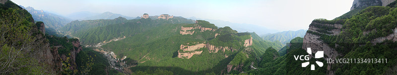 中国河北赞皇县嶂石岩景区风光图片素材