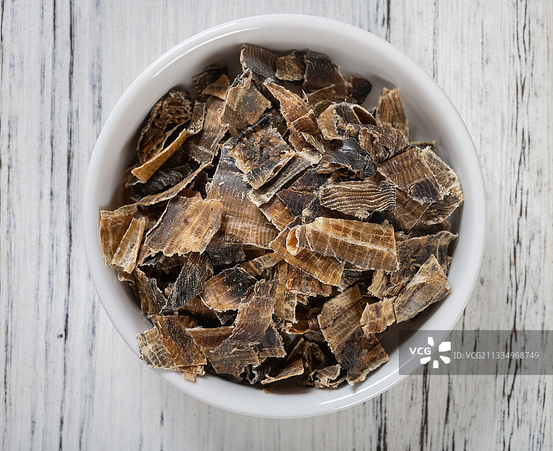 影棚拍摄中药地龙垂直角度特写图片素材