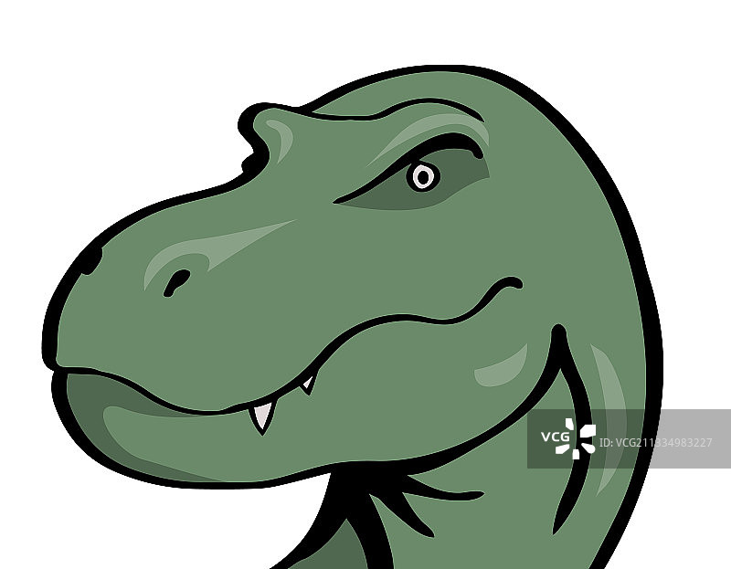 具有掠夺性的恐怖霸王龙头图片素材