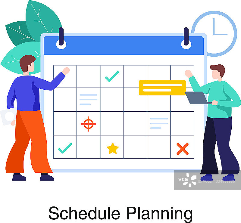 日程计划图片素材