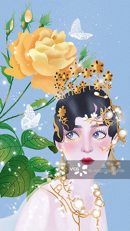 女人花图片素材