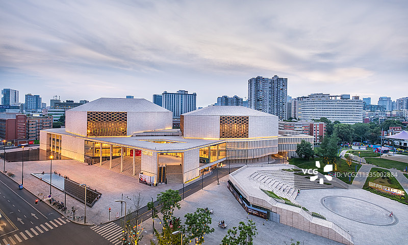 成都城市音乐厅图片素材