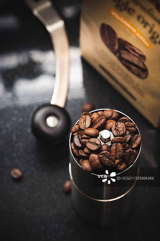 咖啡豆子图片素材