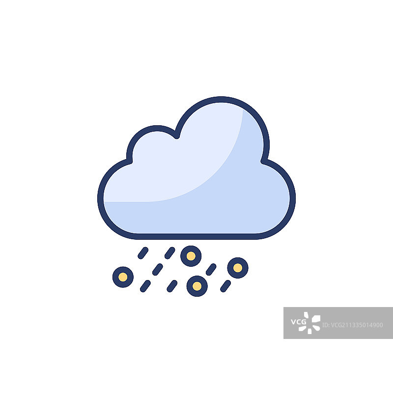 冰雹图标标志图片素材