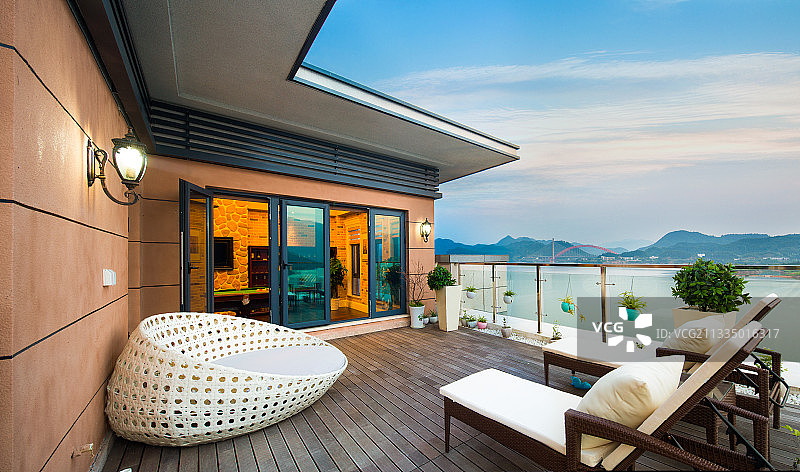 安徽太平湖海景别墅图片素材