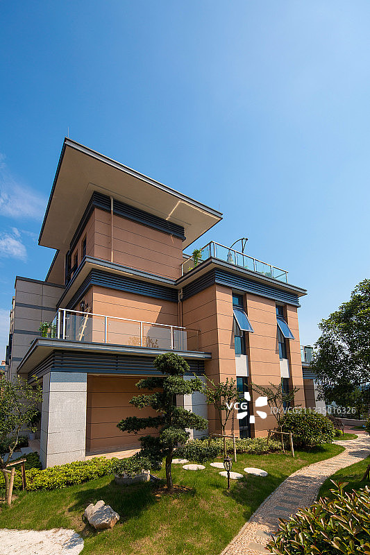 安徽太平湖海景别墅图片素材