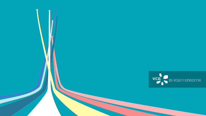 指向目标的商业箭头概念图片素材