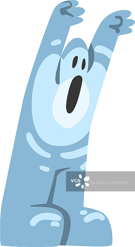 怪诞生物造型的幽灵或怪物图片素材