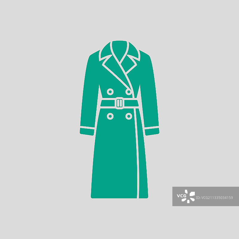 穿风衣的商务女人图片素材