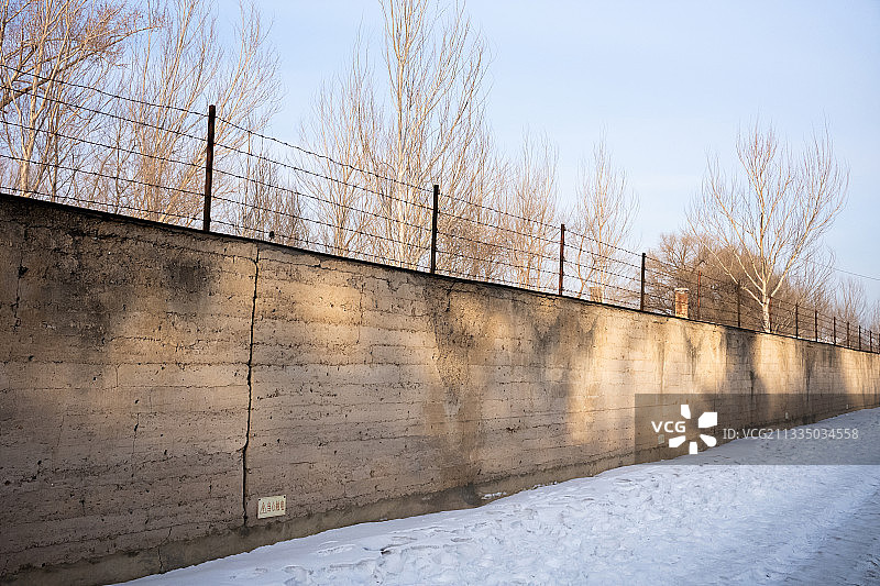 731,博物馆,哈尔滨,历史,隔离墙图片素材