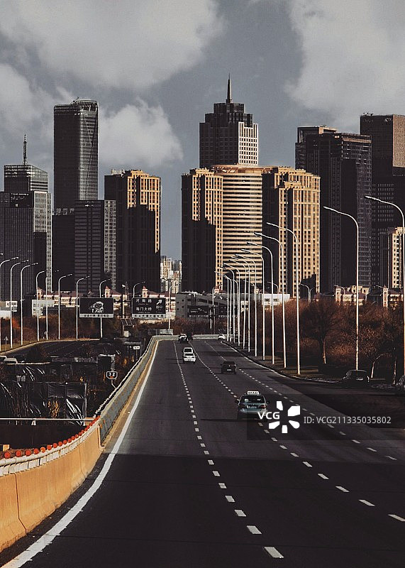 天津大道图片素材