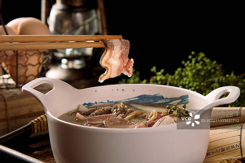 攀枝花羊肉米线图片素材