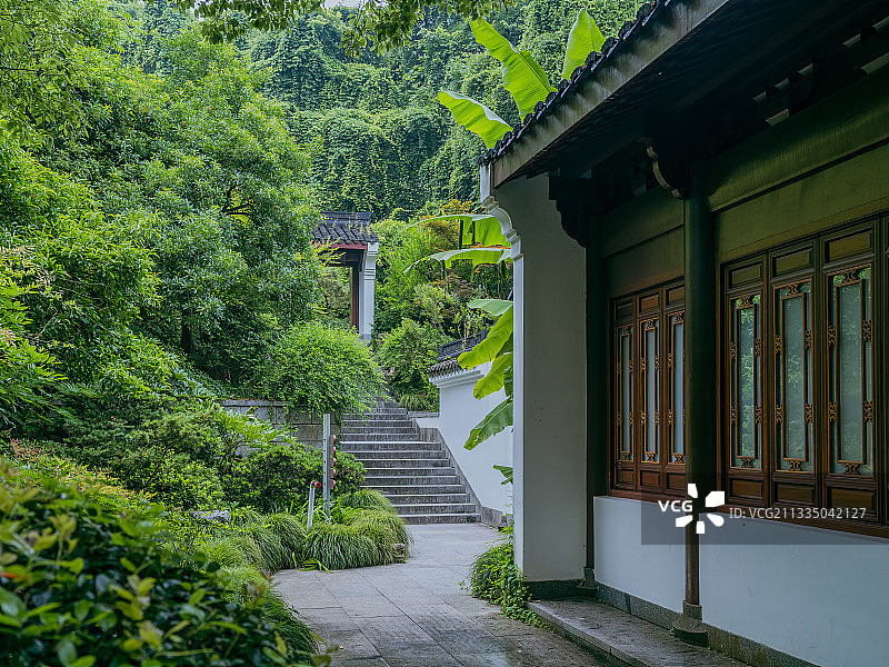 杭州·万松书院，梁山伯与祝英台“三载同窗”之地图片素材