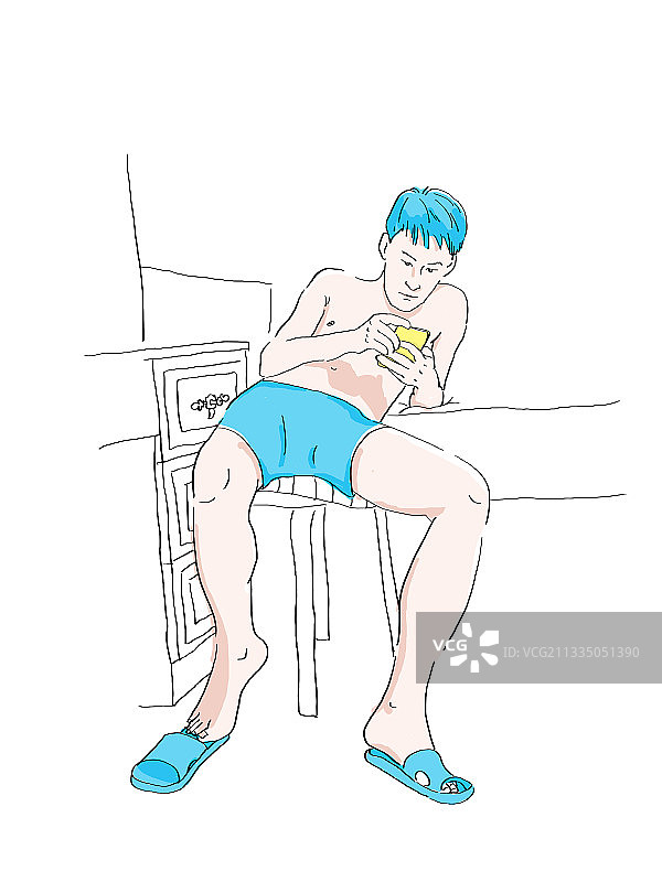 玩手机图片素材