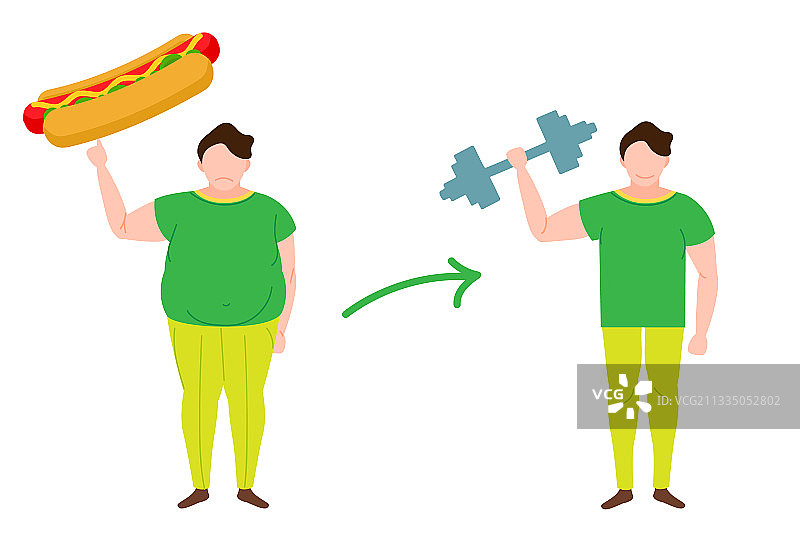 减肥健身营养饮食运动图片素材