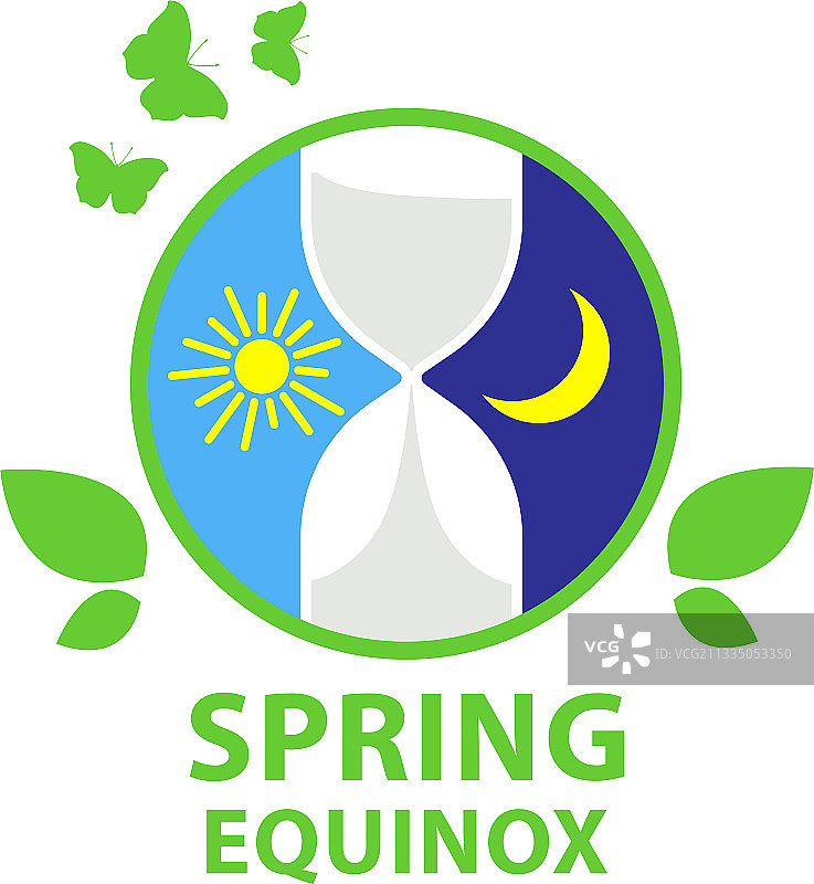 春分和秋分图片素材