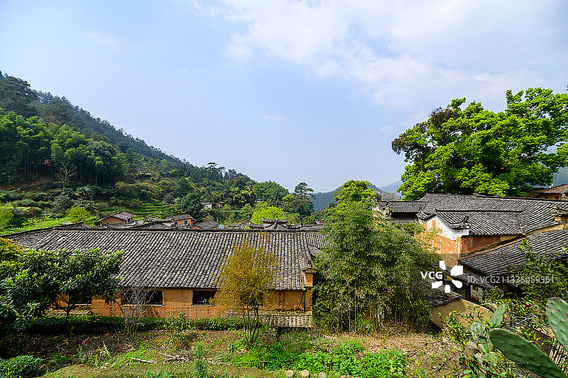 浙江丽水松阳杨家堂村. 被中国国家地理评为最后的江南秘境图片素材