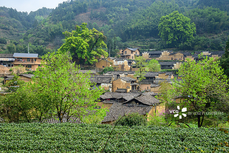 浙江丽水松阳杨家堂村. 被中国国家地理评为最后的江南秘境图片素材