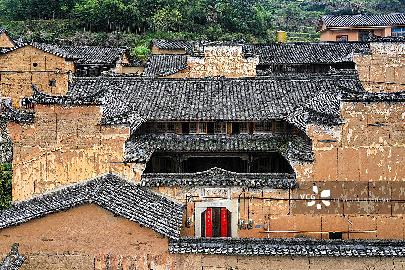 浙江丽水松阳杨家堂村. 被中国国家地理评为最后的江南秘境图片素材