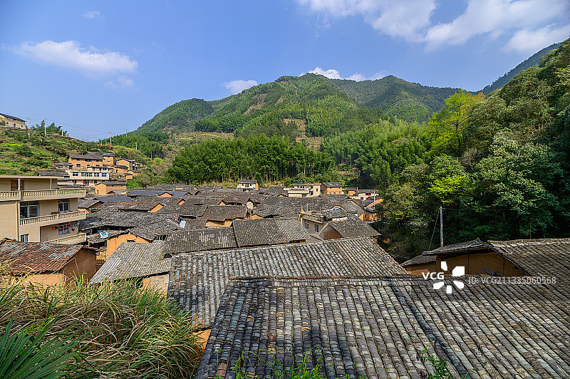 浙江省丽水松阳松庄村-一个摄影师来了不想走的地方图片素材
