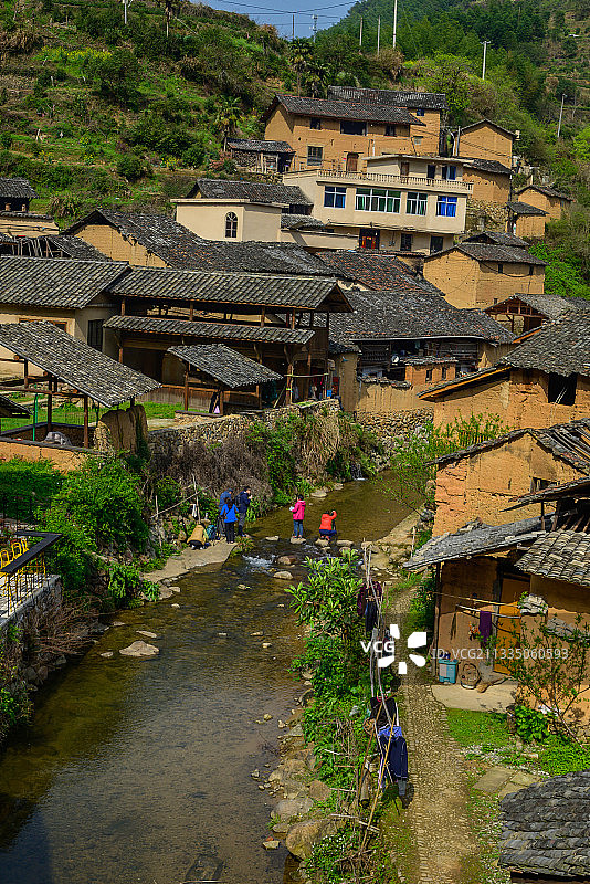 浙江省丽水松阳松庄村-一个摄影师来了不想走的地方图片素材