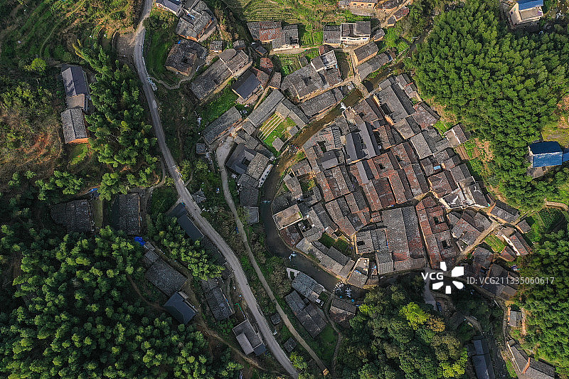 浙江省丽水松阳松庄村-一个摄影师来了不想走的地方图片素材