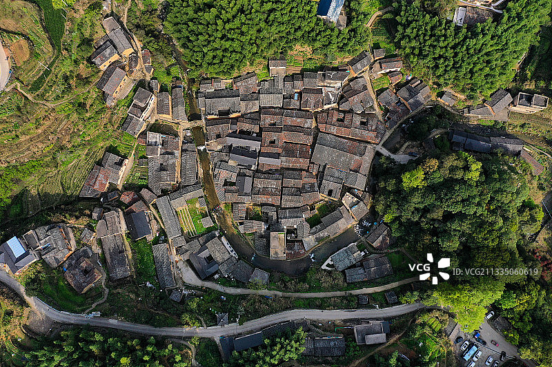 浙江省丽水松阳松庄村-一个摄影师来了不想走的地方图片素材