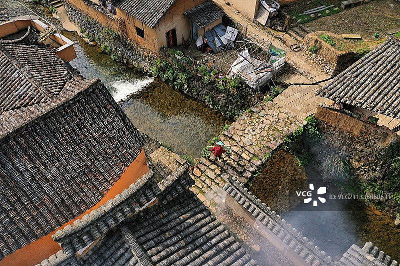 浙江省丽水松阳松庄村-一个摄影师来了不想走的地方图片素材