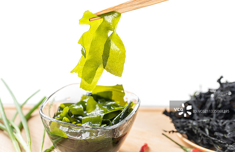 健康食材裙带菜图片素材