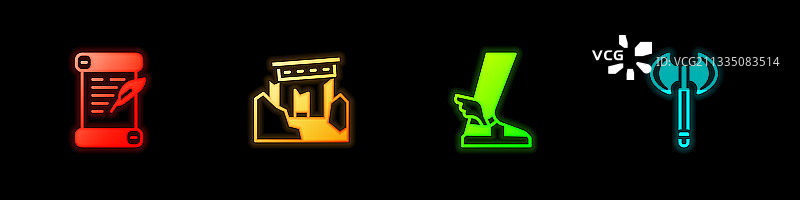 法令羊皮纸卷轴古代遗址图片素材