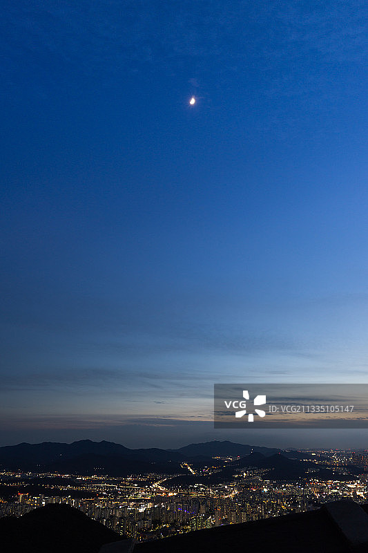 日落月升图片素材