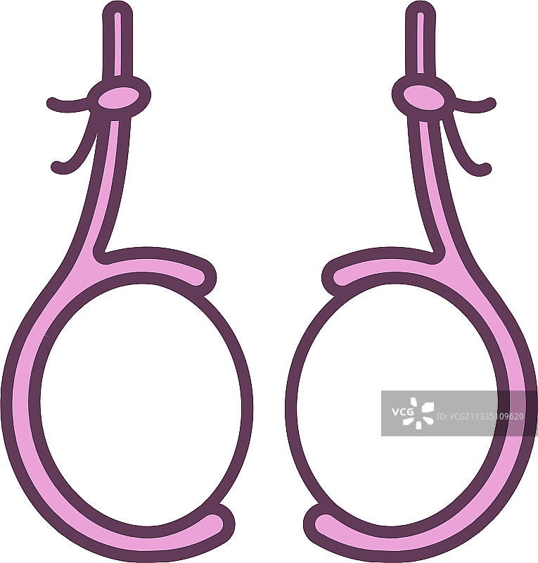 睾丸RGB颜色图标图片素材