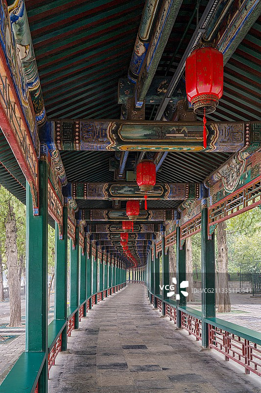 颐和园·长廊图片素材