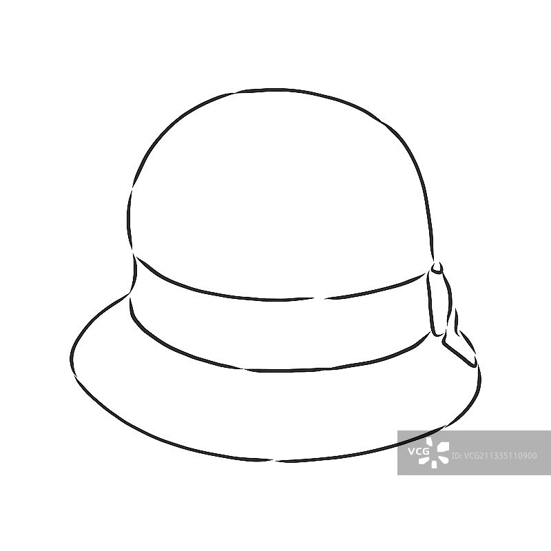 帽子草图模板图片素材