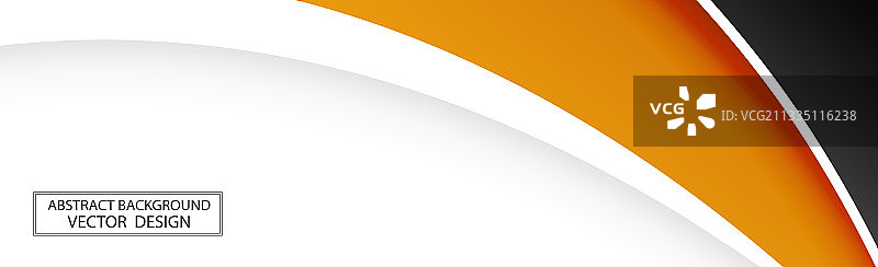 黑色和橙色线条上的抽象网络模板图片素材