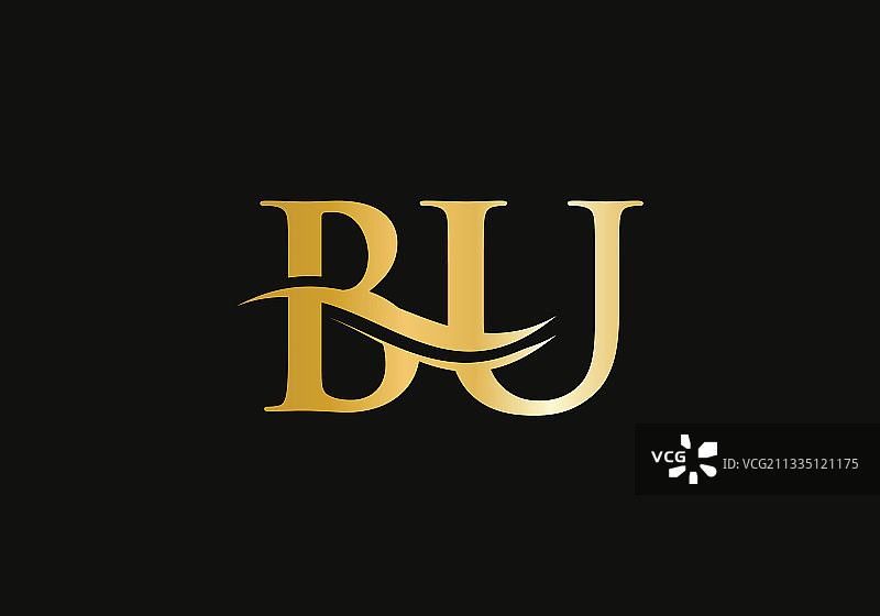 现代BU商业公司Logo设计图片素材