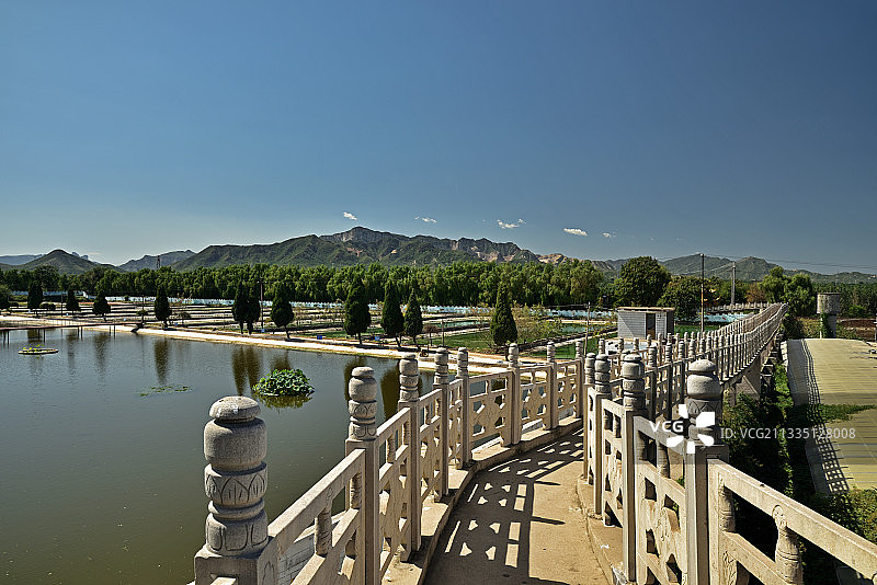 河北省石家庄市平山县东方巨龟苑图片素材