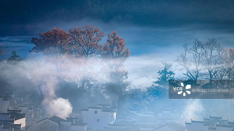 石城晨曦图片素材