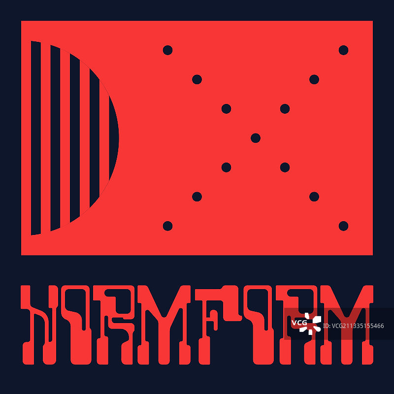 后现代方形封面模型图片素材