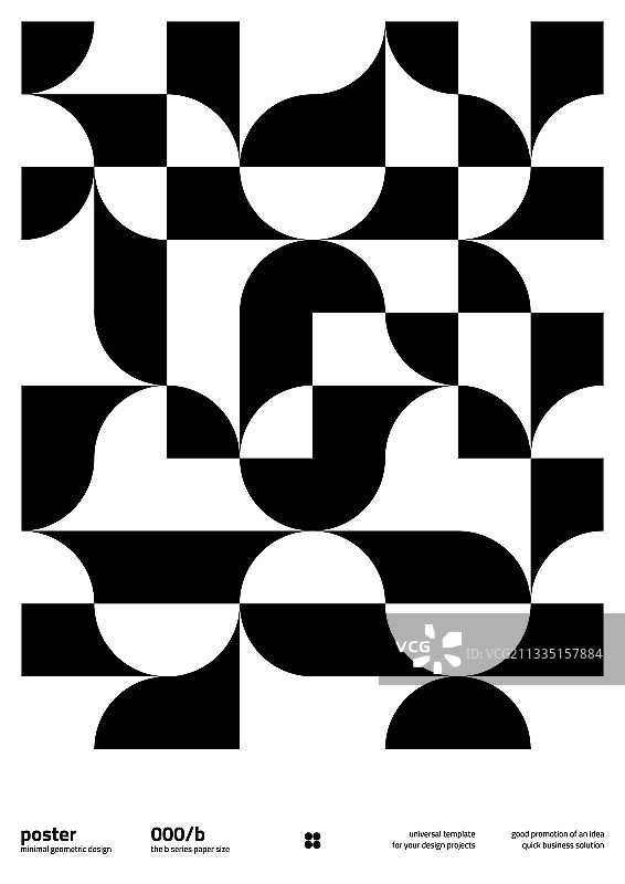 现代瑞士美学海报设计图片素材