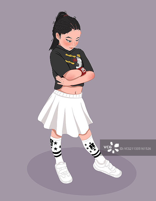 飒爽美女图片素材